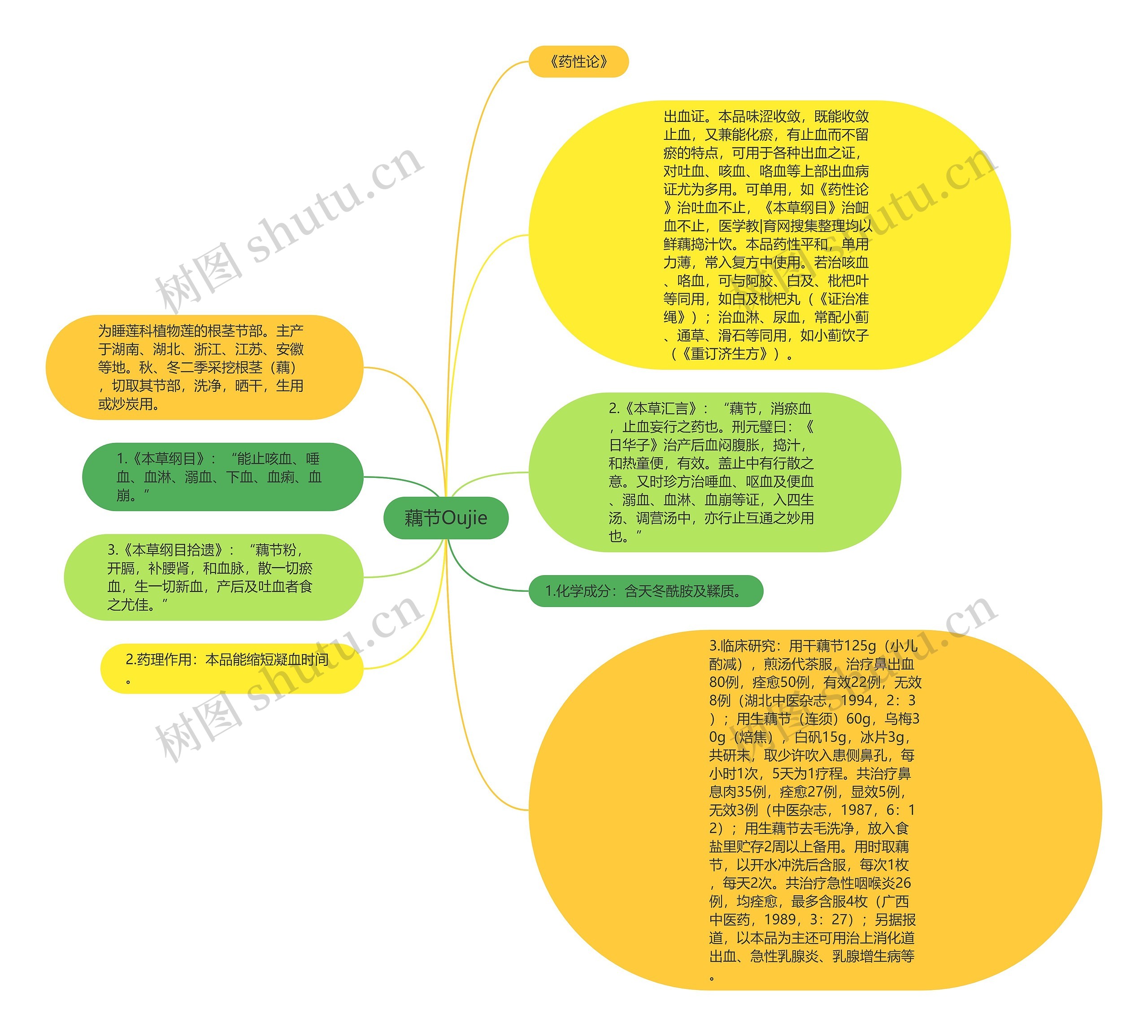 藕节Oujie思维导图