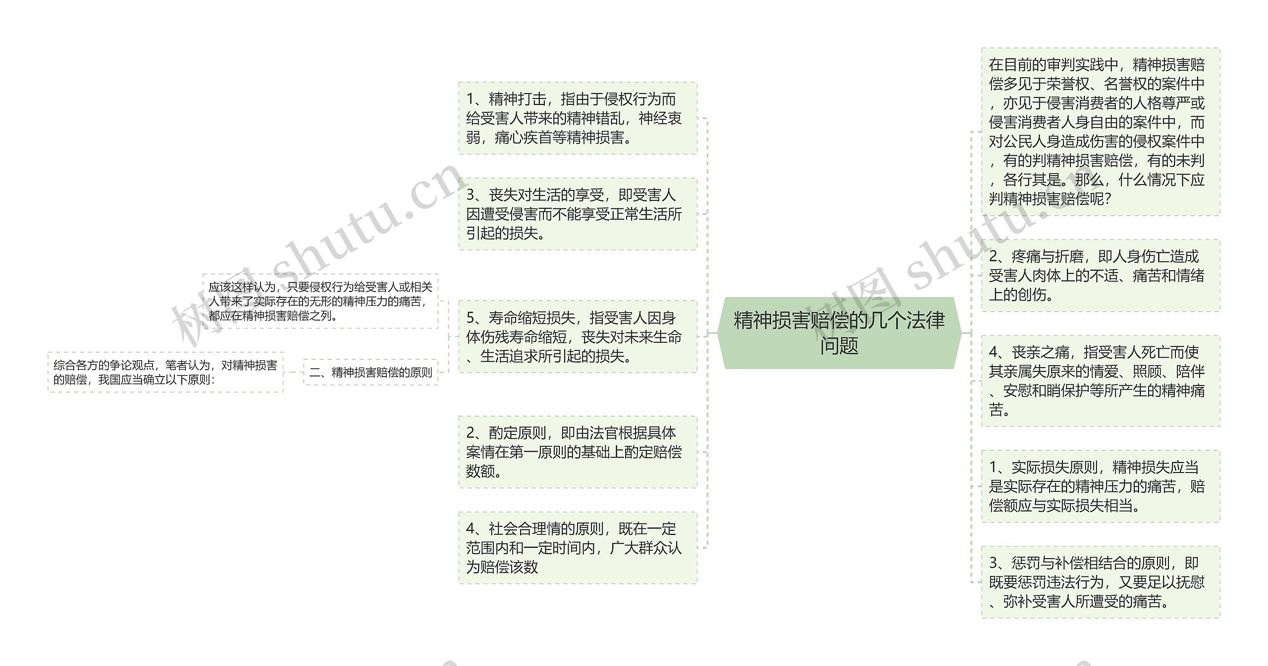 精神损害赔偿的几个法律问题