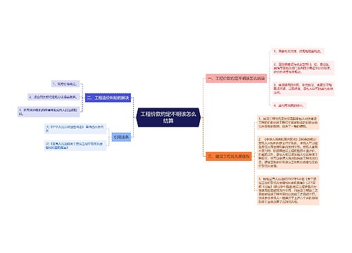 工程价款约定不明该怎么结算