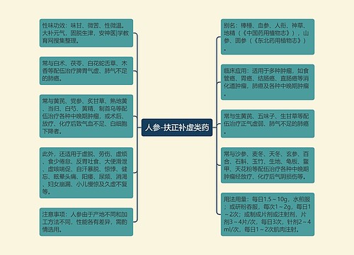 人参-扶正补虚类药