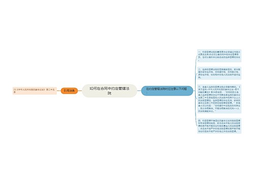 如何在合同中约定管辖法院