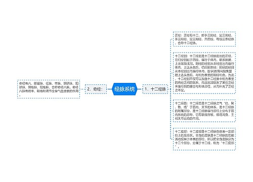 经脉系统