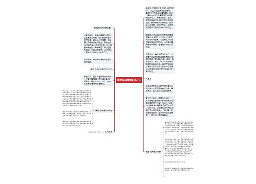 北京车祸索赔440万元