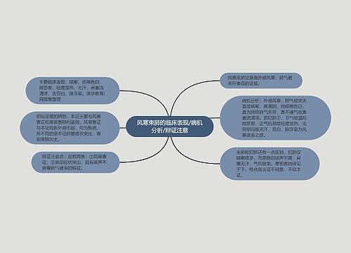 风寒束肺的临床表现/病机分析/辩证注意