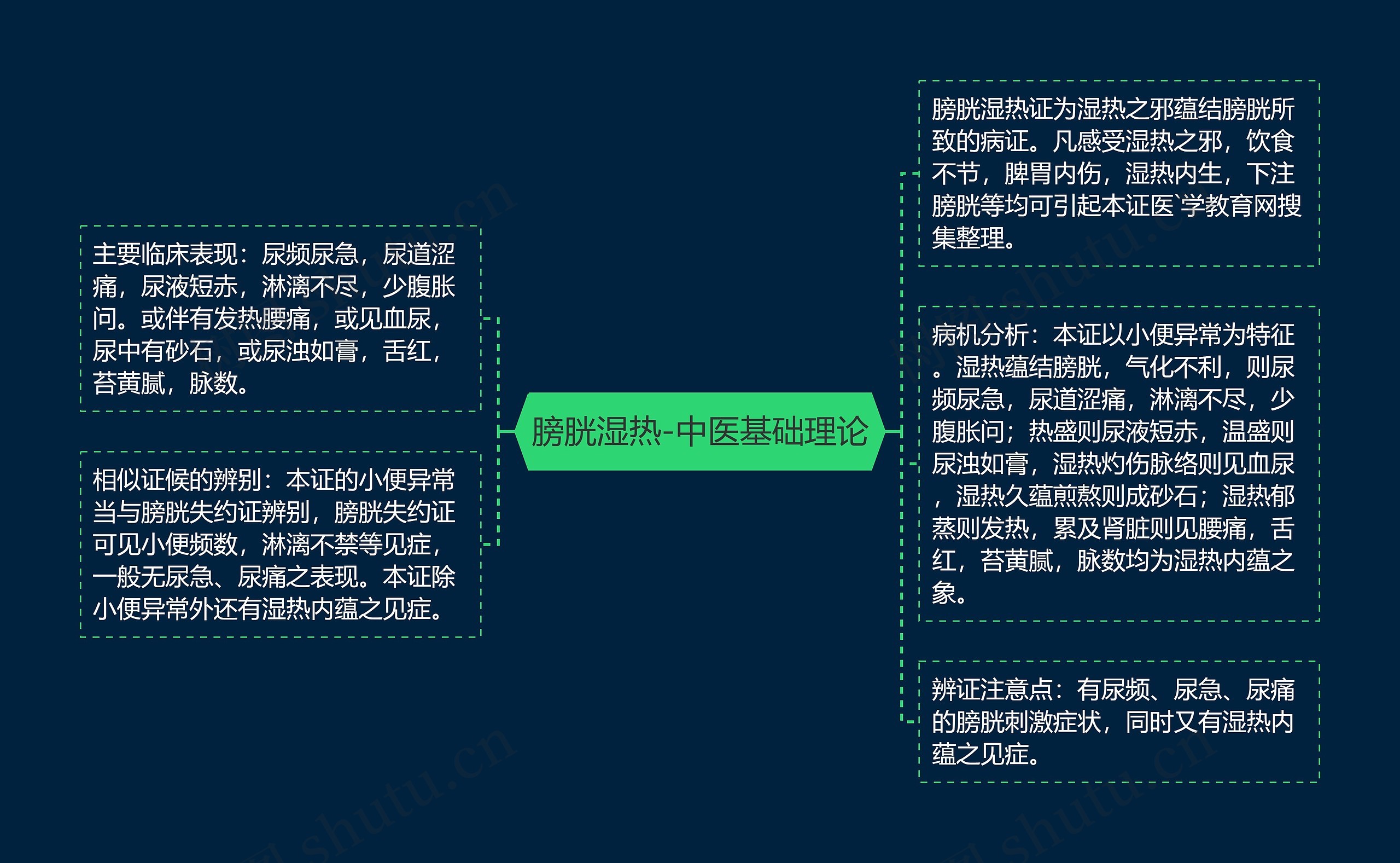 膀胱湿热-中医基础理论 膀胱湿热-中医基础理论