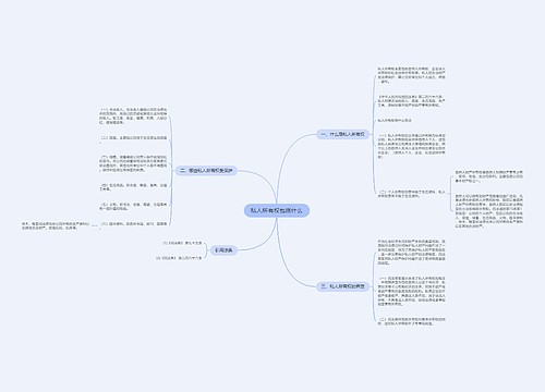 私人所有权包括什么