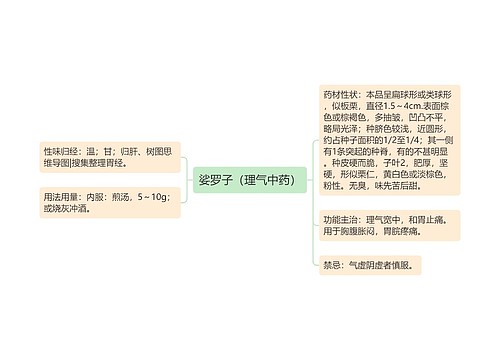 娑罗子（理气中药）