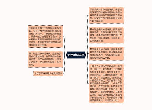 治疗手部麻痹