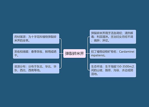 弹裂碎米荠