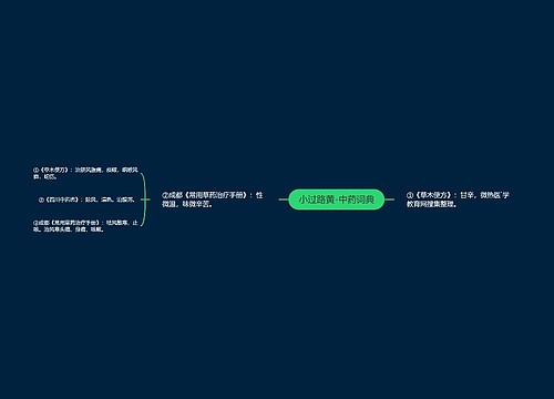 小过路黄-中药词典