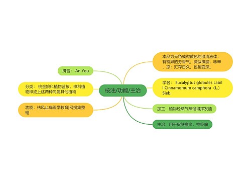 桉油/功能/主治