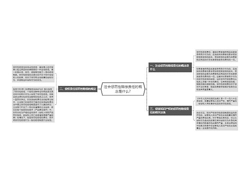 注会惩罚性赔偿责任的概念是什么?