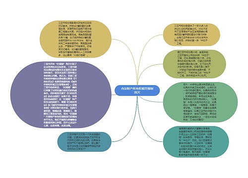 合法财产所有权能否强制消灭