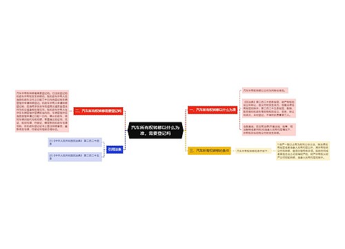 汽车所有权转移以什么为准，需要登记吗