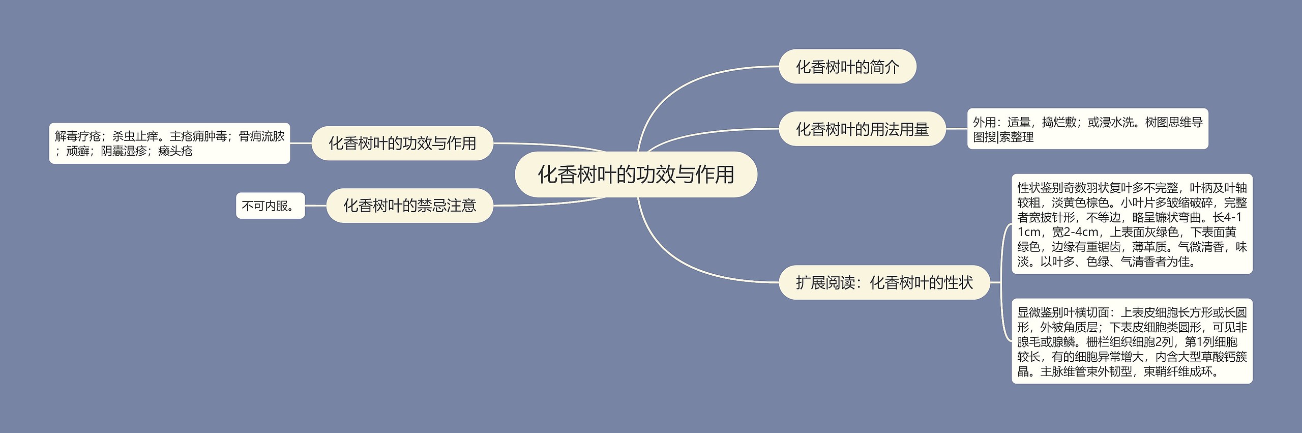 化香树叶的功效与作用