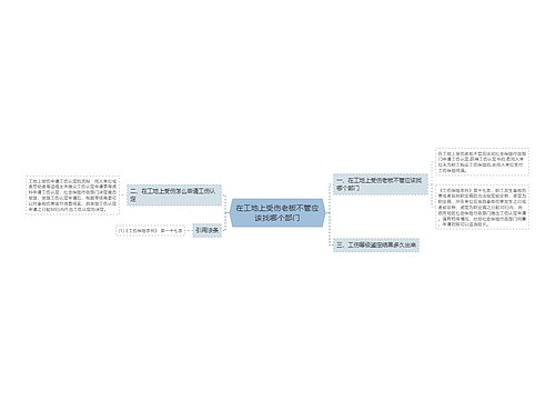 在工地上受伤老板不管应该找哪个部门