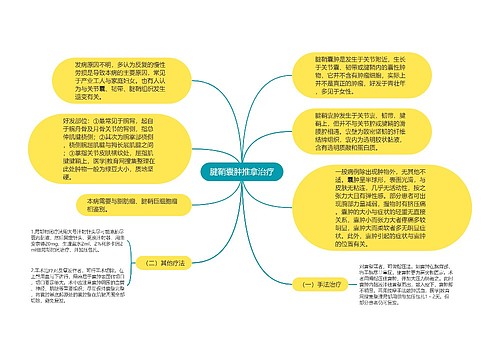 腱鞘囊肿推拿治疗