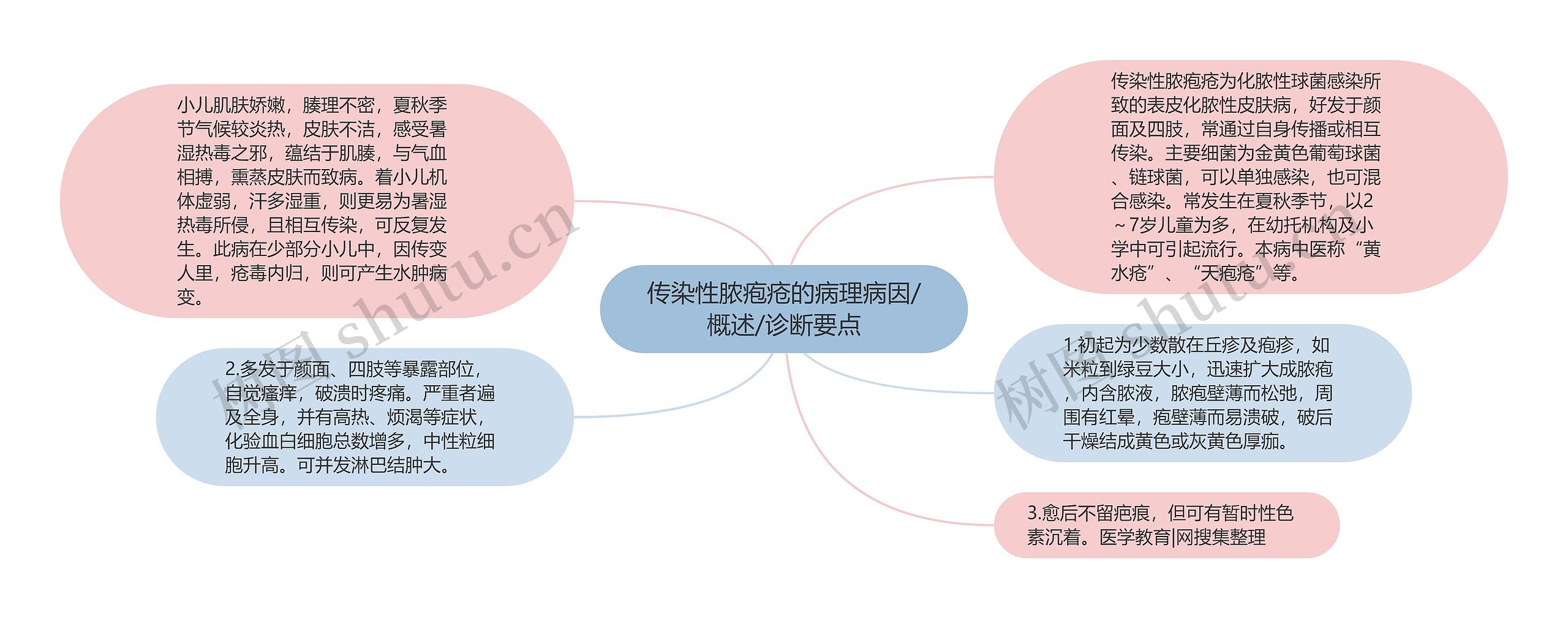 传染性脓疱疮的病理病因/概述/诊断要点