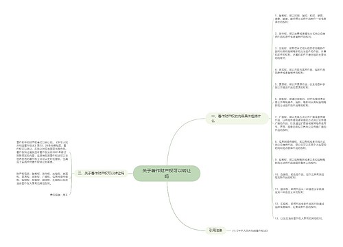 关于著作财产权可以转让吗