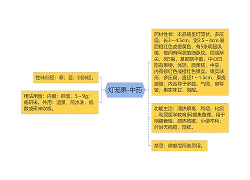 灯笼果-中药