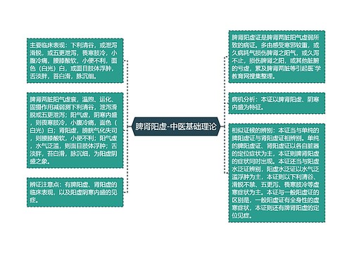 脾肾阳虚-中医基础理论