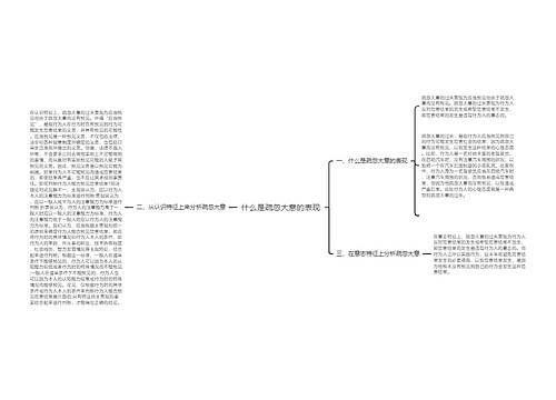 什么是疏忽大意的表现