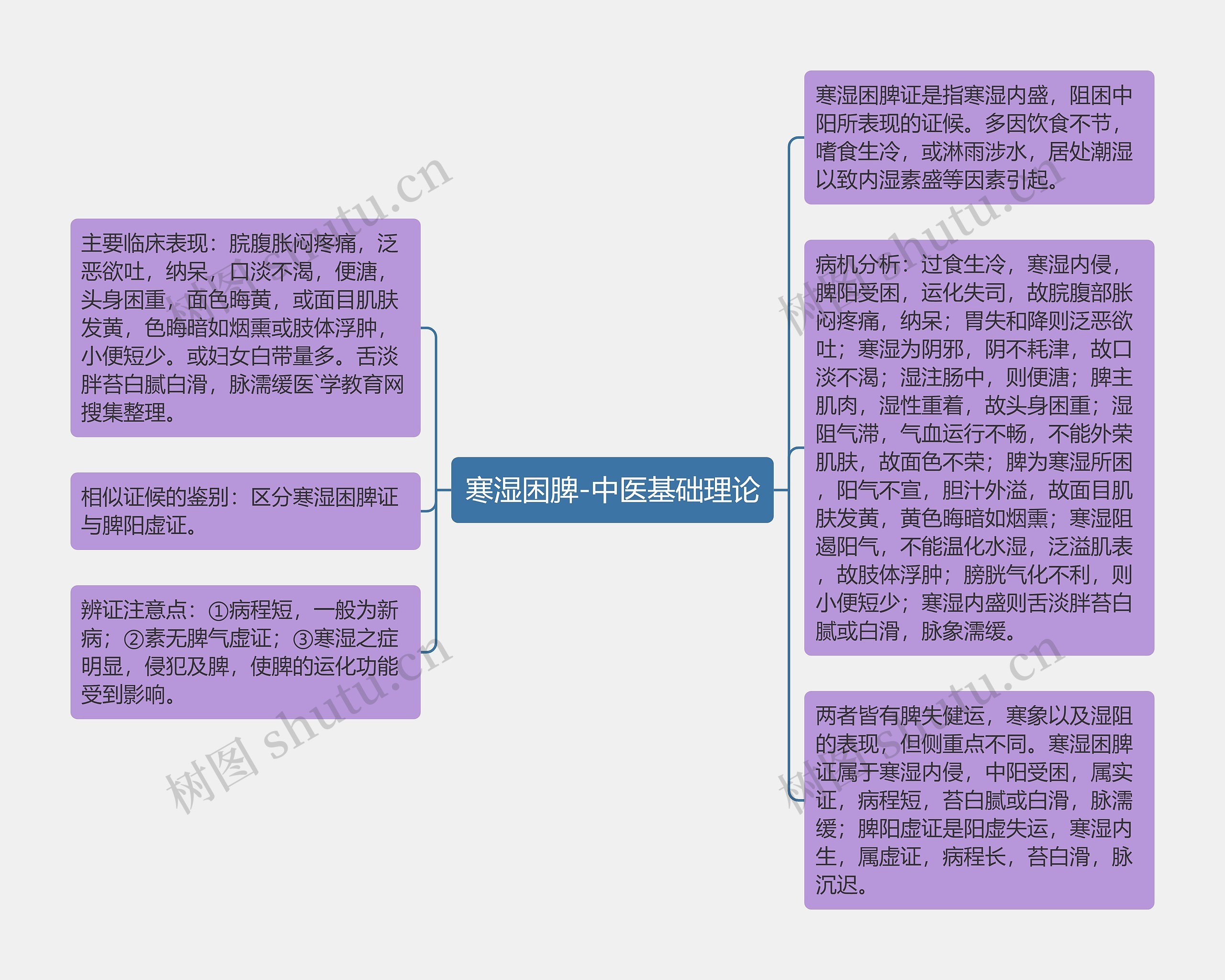 寒湿困脾-中医基础理论