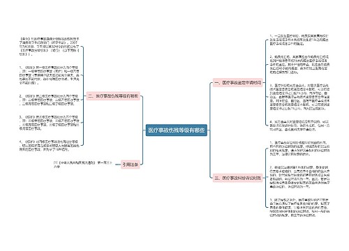 医疗事故伤残等级有哪些