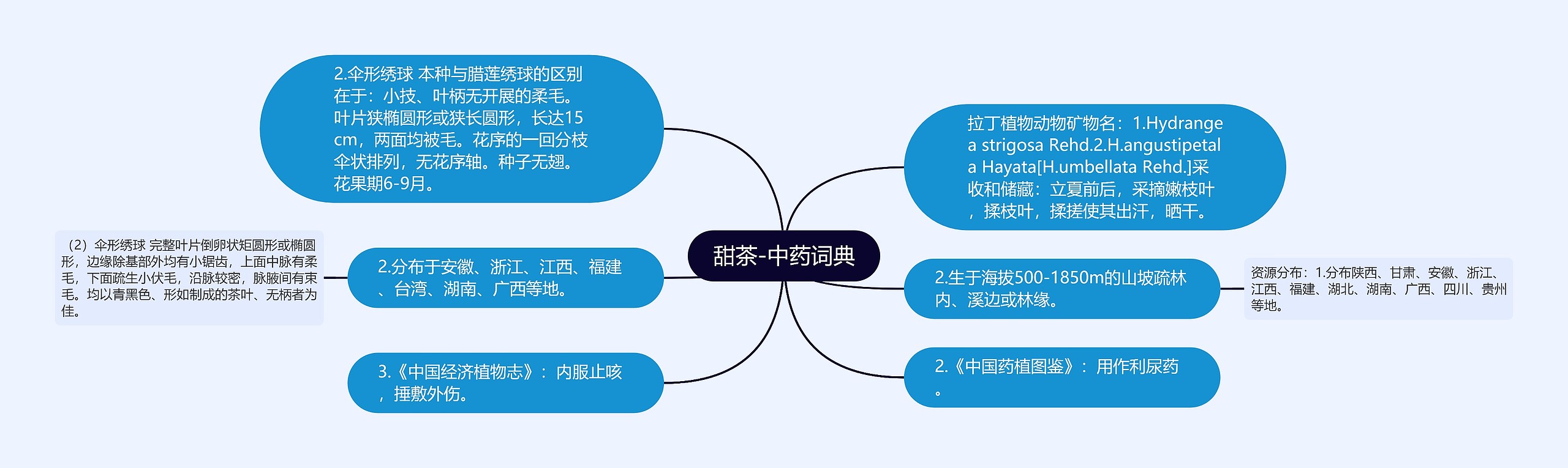 甜茶-中药词典 甜茶-中药词典