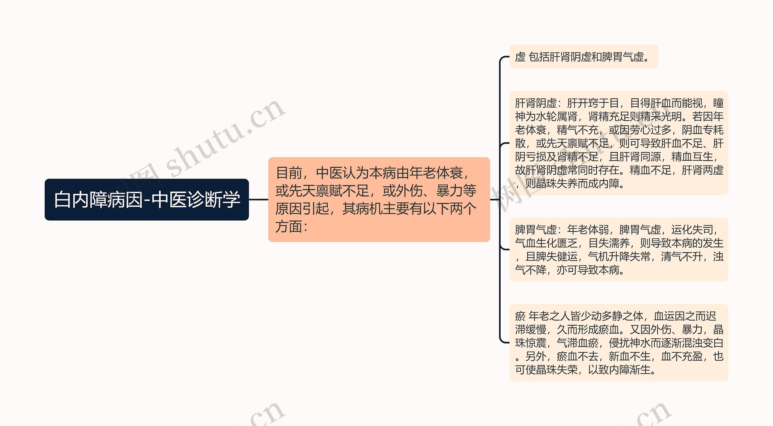 白内障病因-中医诊断学