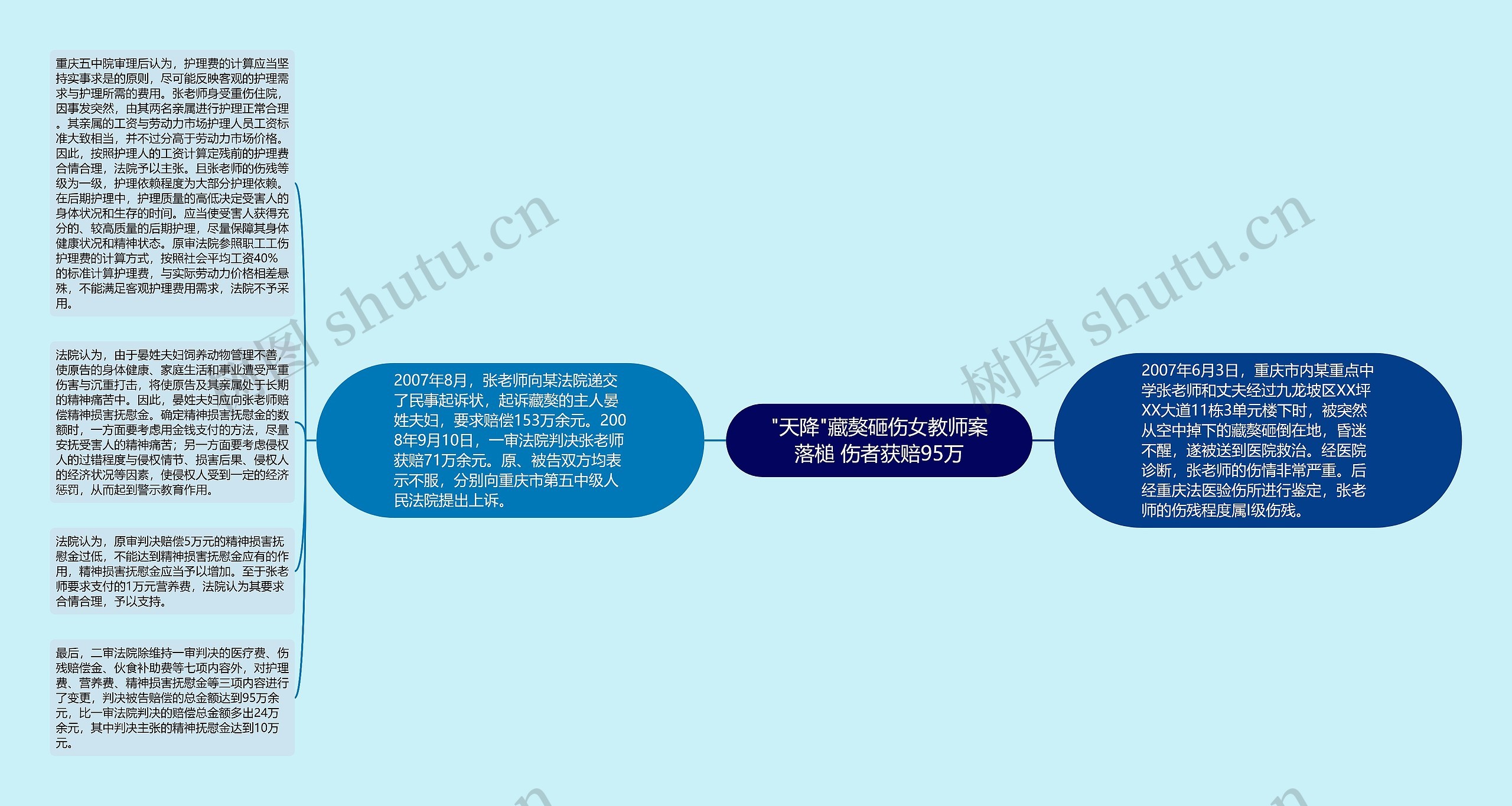 "天降"藏獒砸伤女教师案落槌 伤者获赔95万