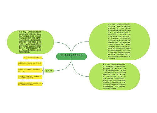 可以要求精神损害赔偿吗？