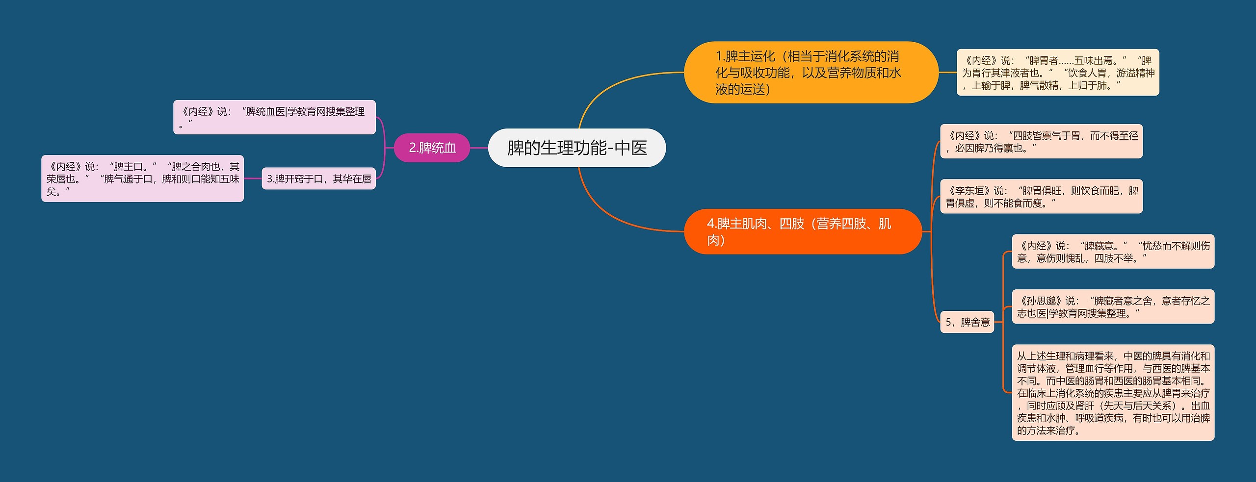 脾的生理功能-中医 脾的生理功能-中医