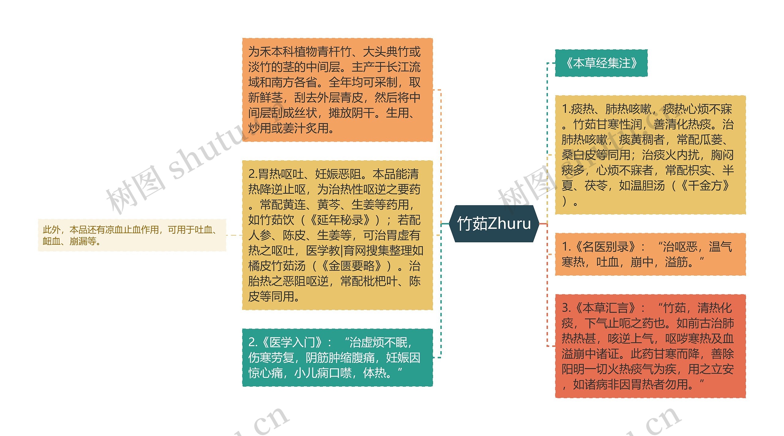 竹茹Zhuru思维导图