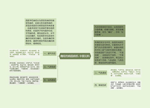 痛经的病因病机-中医妇科