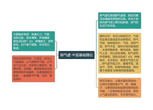 肺气虚-中医基础理论