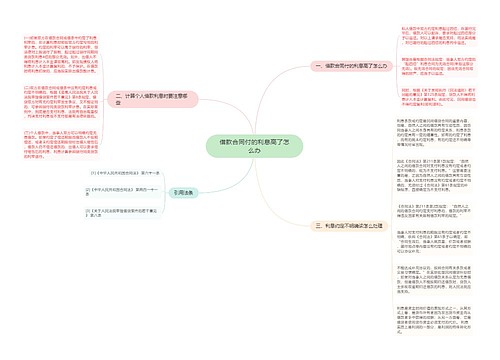 借款合同付的利息高了怎么办