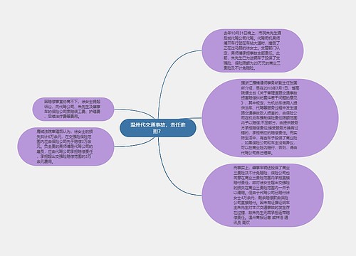 温州代交通事故，责任谁担？