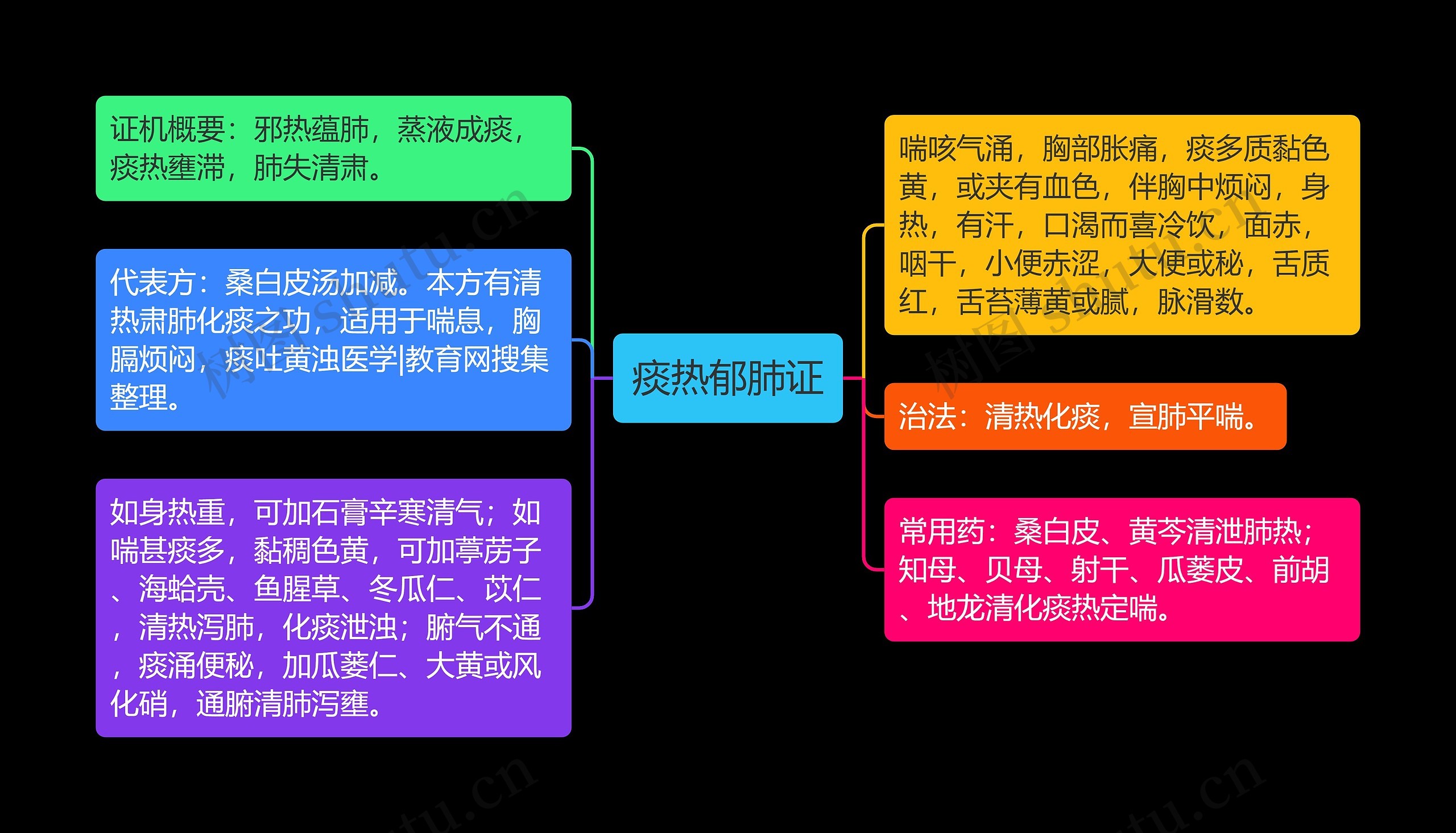 痰热郁肺证 痰热郁肺证