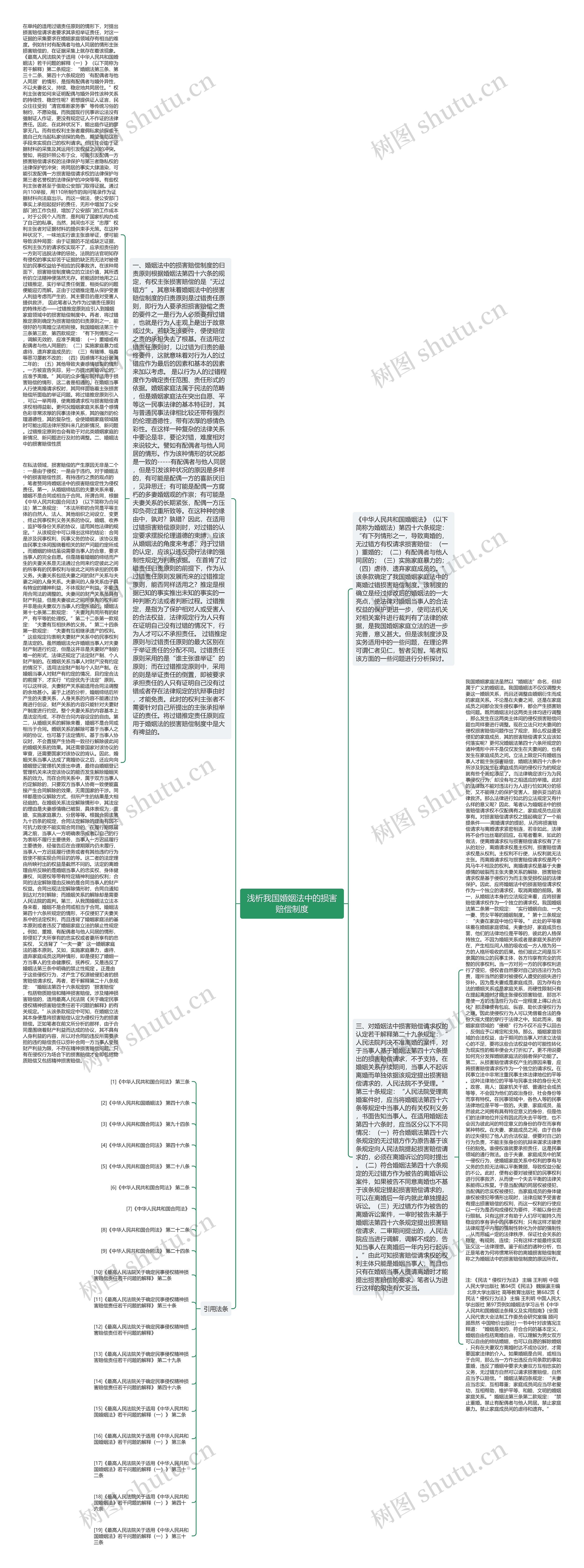 浅析我国婚姻法中的损害赔偿制度 浅析我国婚姻法中的损害赔偿制度