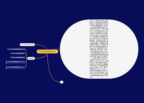  周世光申请国家赔偿案  