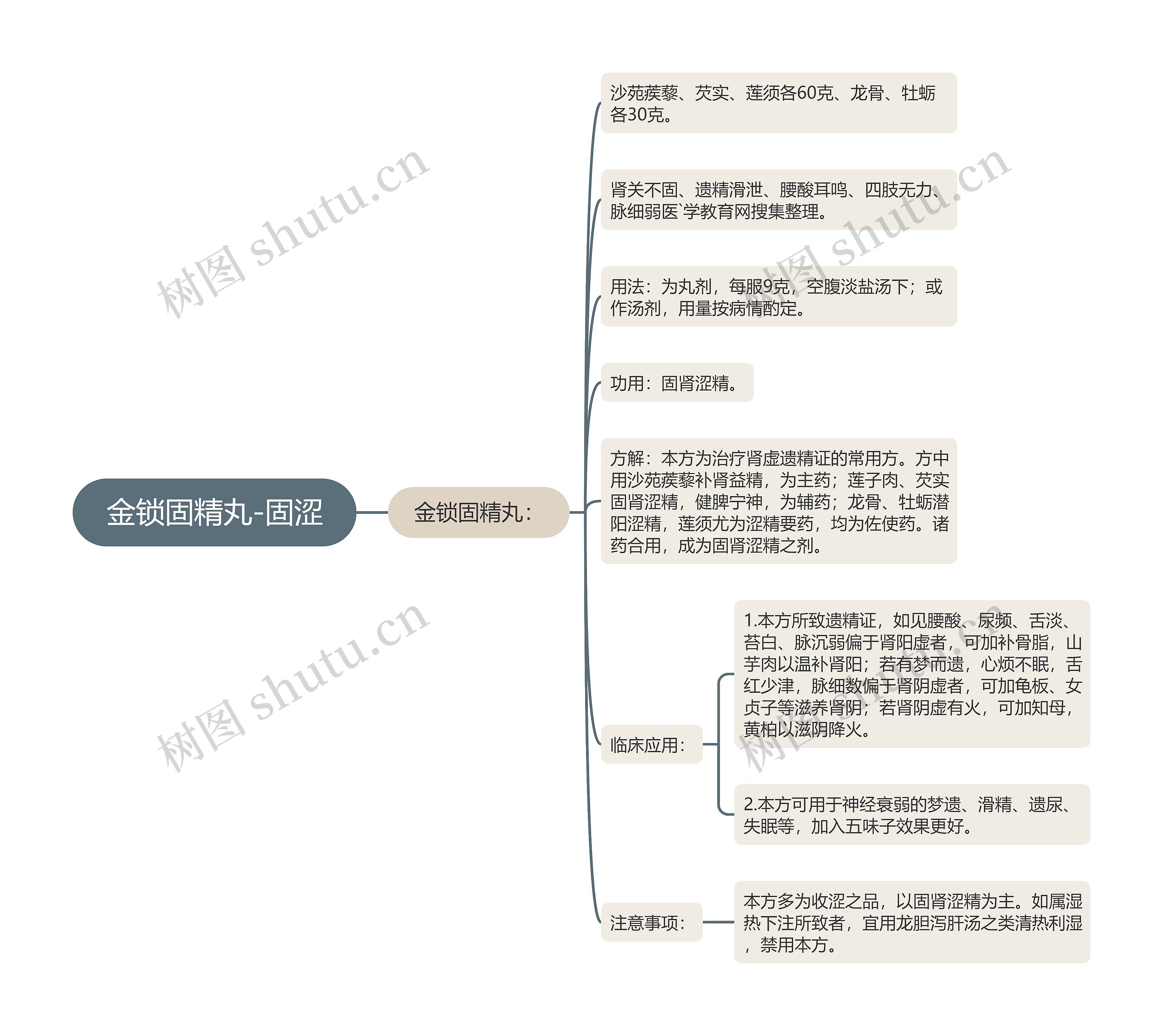 金锁固精丸-固涩