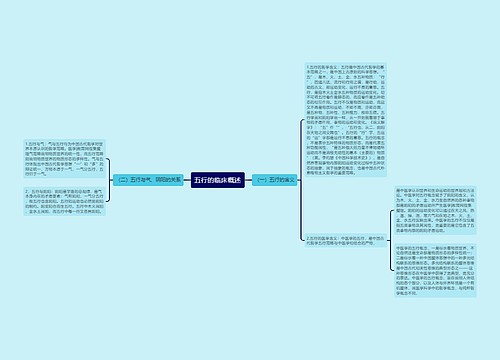 五行的临床概述