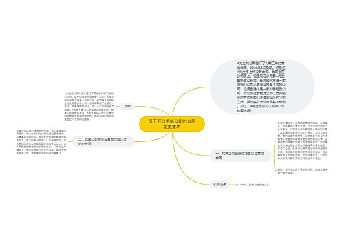 员工可以拒绝公司的合同变更要求