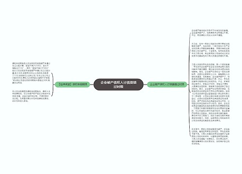 企业破产债权人讨债莫错过时限