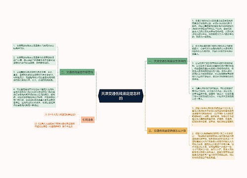 天津交通伤残鉴定是怎样的