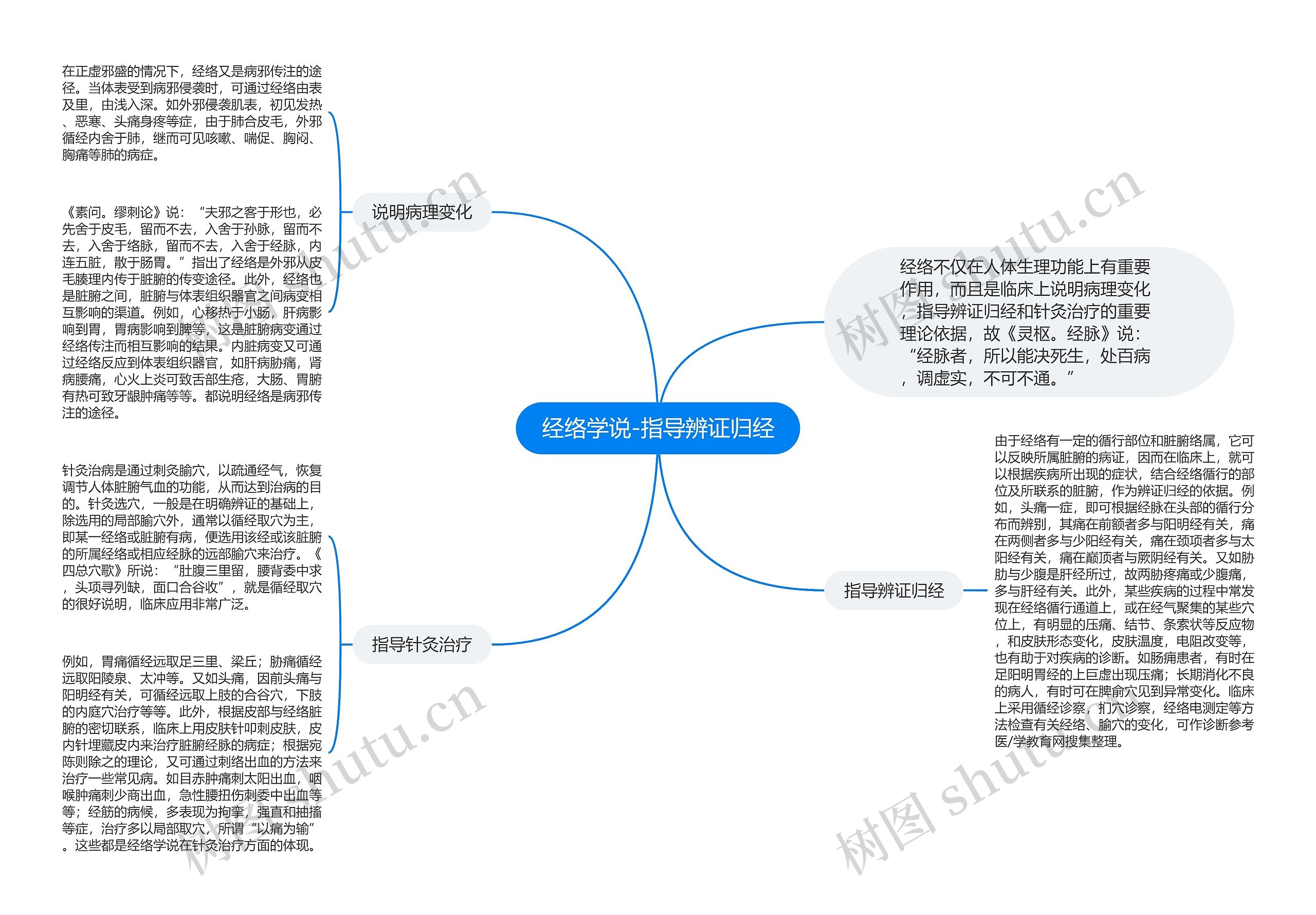 经络学说-指导辨证归经