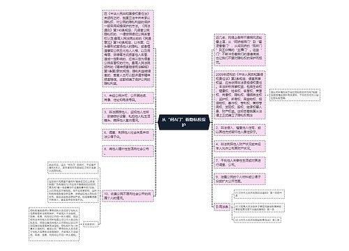 从“何A门”看隐私权保护