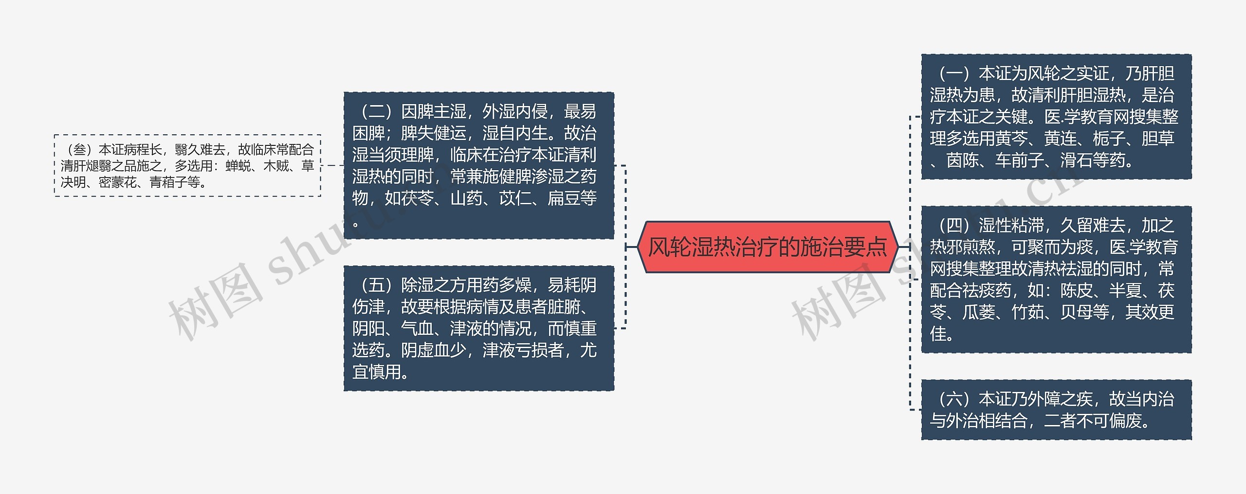 风轮湿热治疗的施治要点