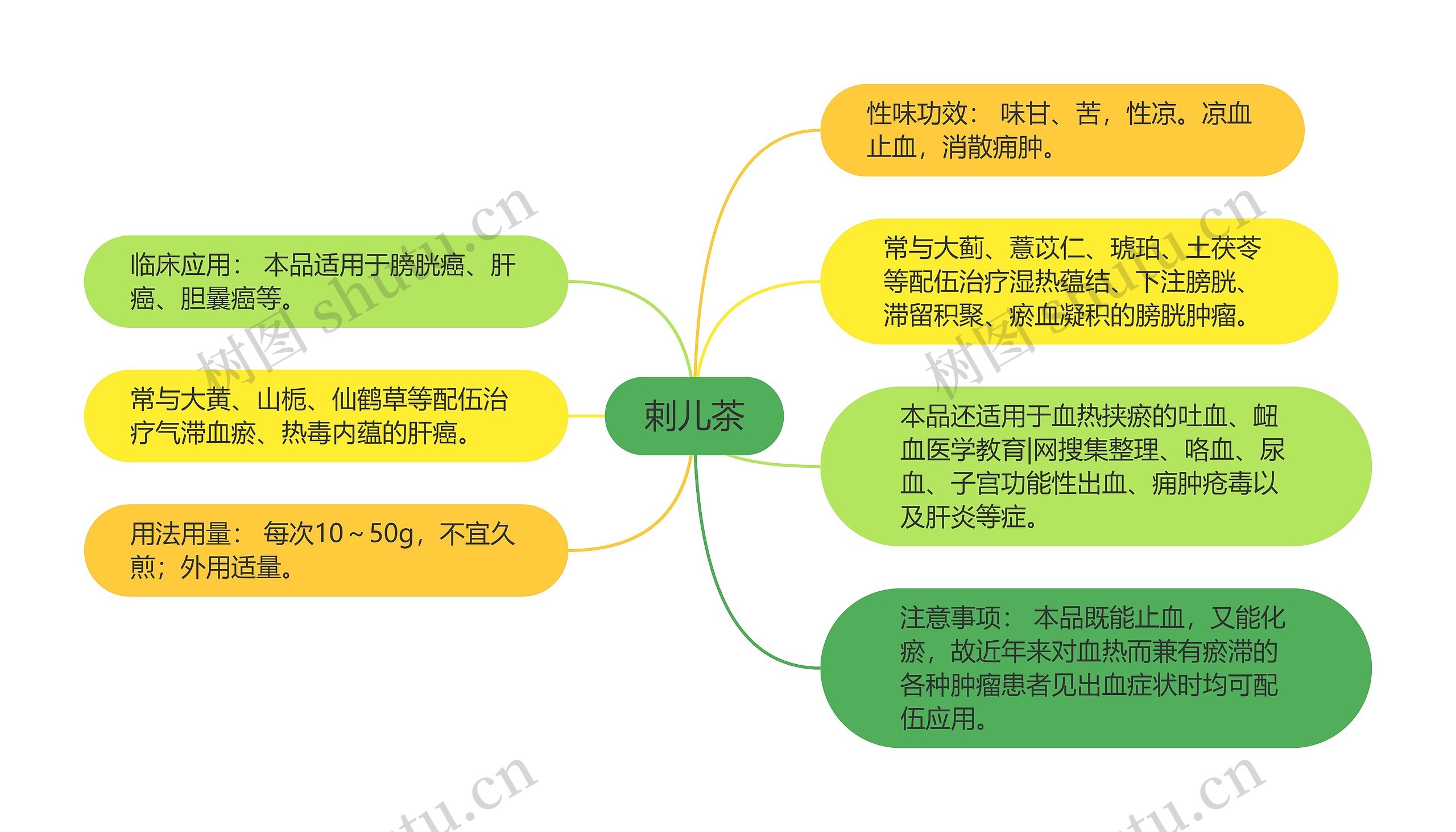 剌儿茶思维导图